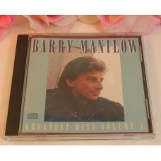 CD Barry Manilow 1989 Arista Records 10Tracks Greatest Hits Volume 1 Gently Used CD